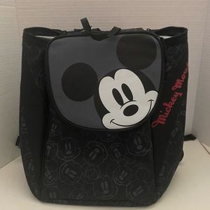 Insulated backpack with Mickey Mouse on the front.